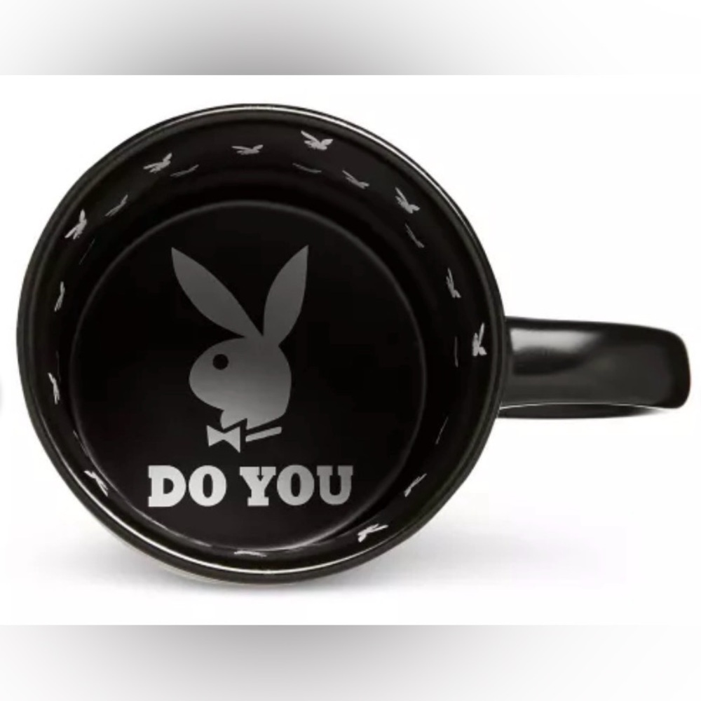 PLAYBOY “Do You” Black Mug- NWT